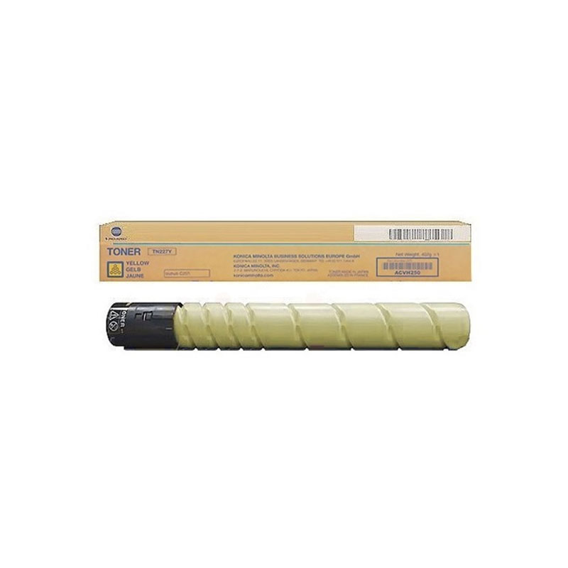 TN227Y Genuine Konica Minolta Toner Cartridge